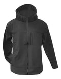 Black Tech Fleece Hoodie